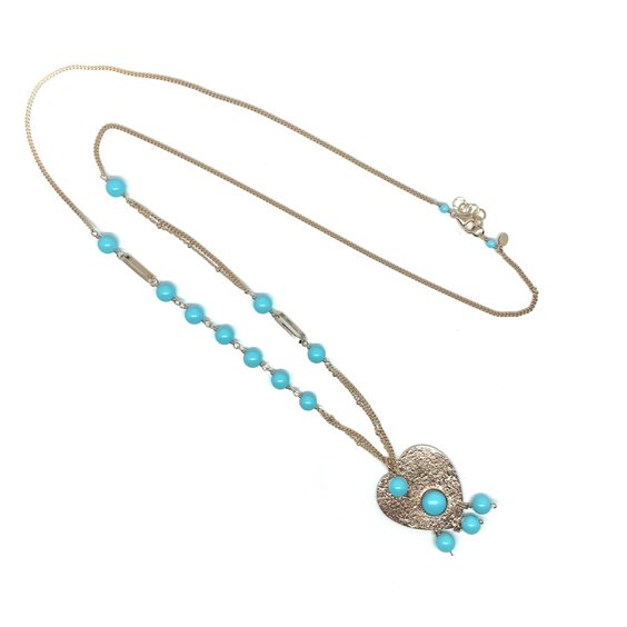 Collar Sacramore Firenze Mujer in Plata Pasta di turchese CL 1943 - CL 1943